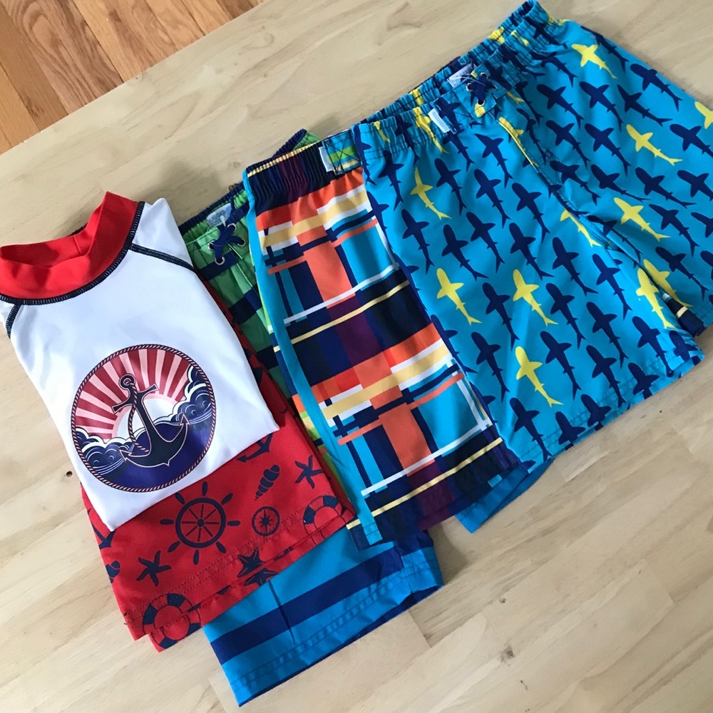 Boys swimwear never been worn and still has tags.
